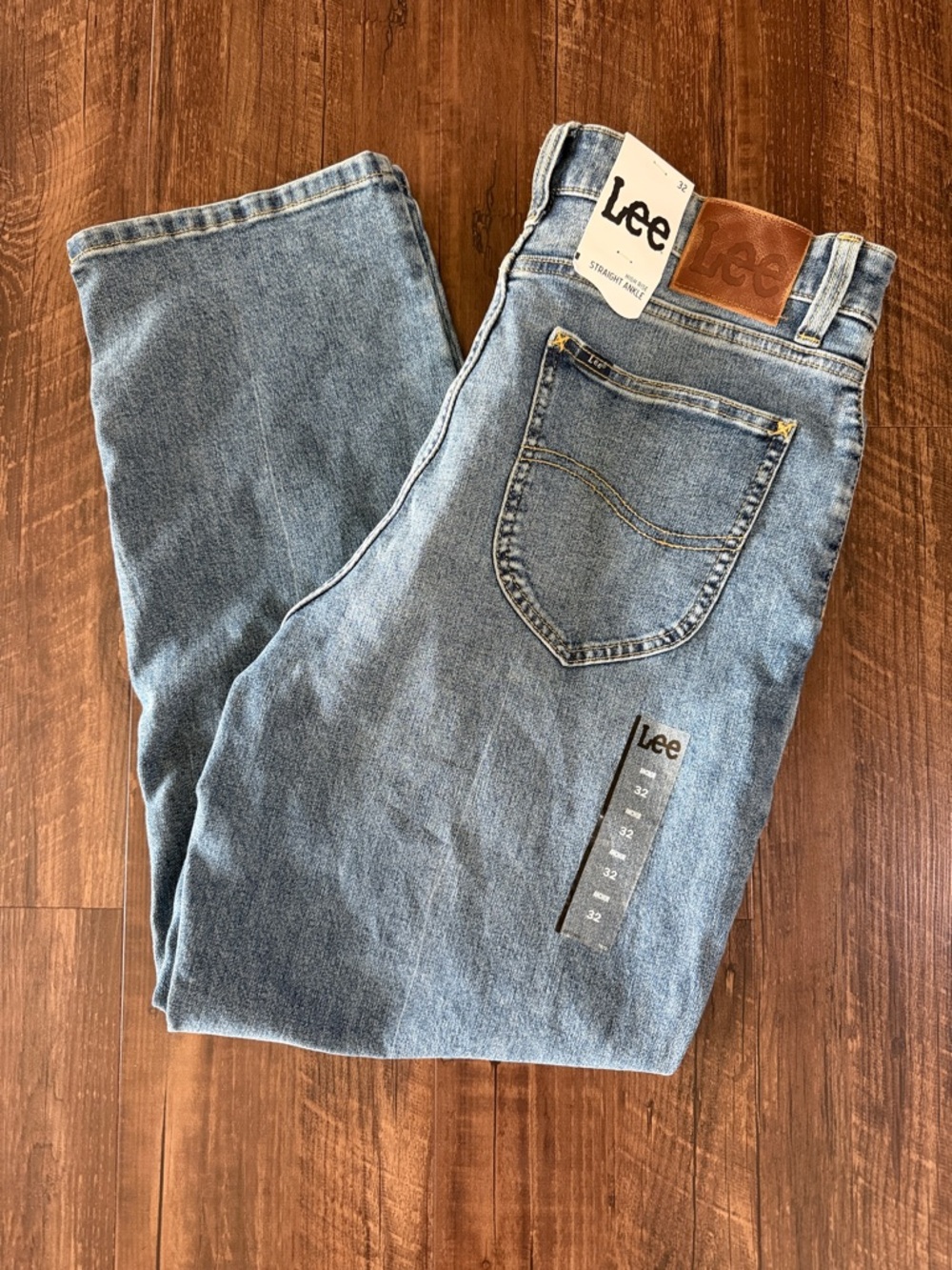 Lee Women’s Straight Ankle New Size 32 in Anchor Blue